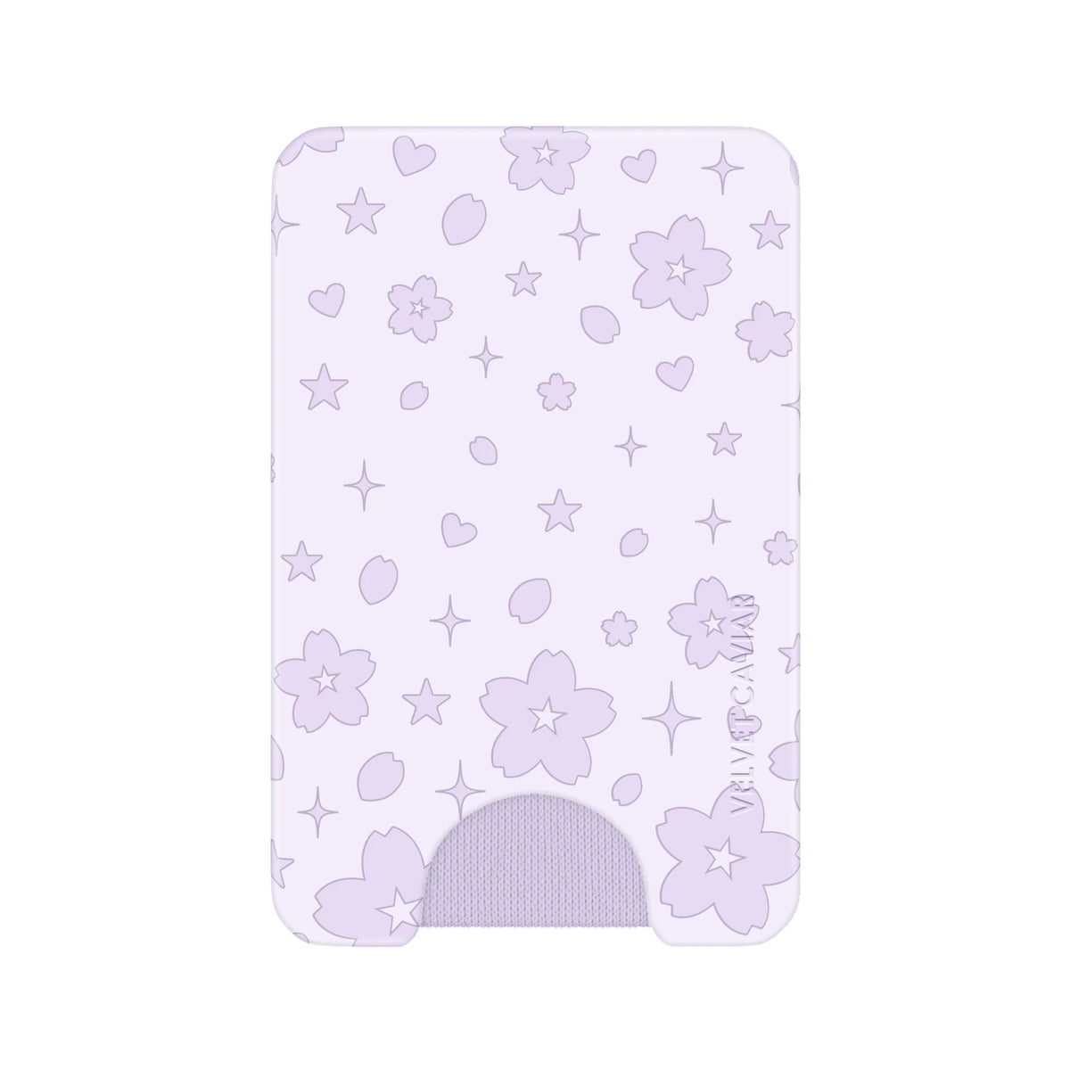 Lavender Cherry Blossom MagSafe Wallet