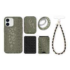 Olive Leopard iPhone Bundle Set
