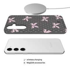 Lacy Pink Bows Samsung Case