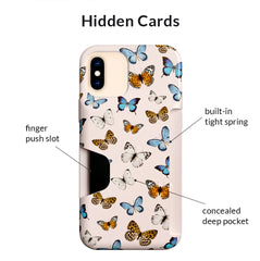 Butterfly iPhone Wallet Case