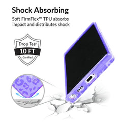 Electric Purple Leopard Samsung Case