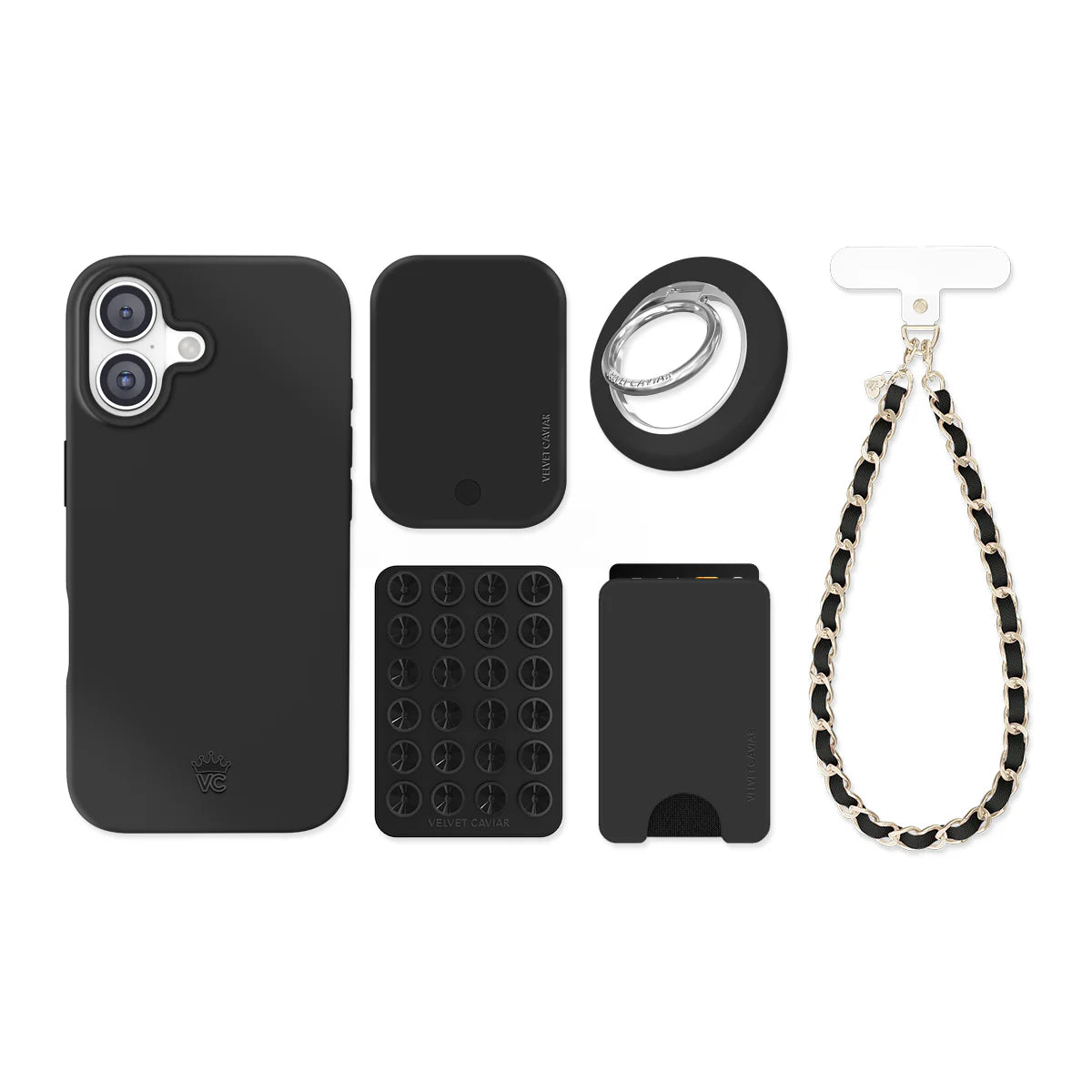 Just Black iPhone Bundle Set