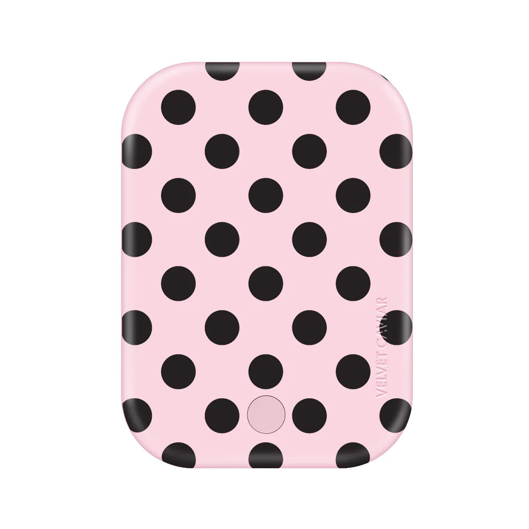 Princess Pink Polka Dot Portable MagSafe Charger Power Pack
