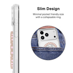 Brown Sugar Polka Dot MagSafe Grip Ring