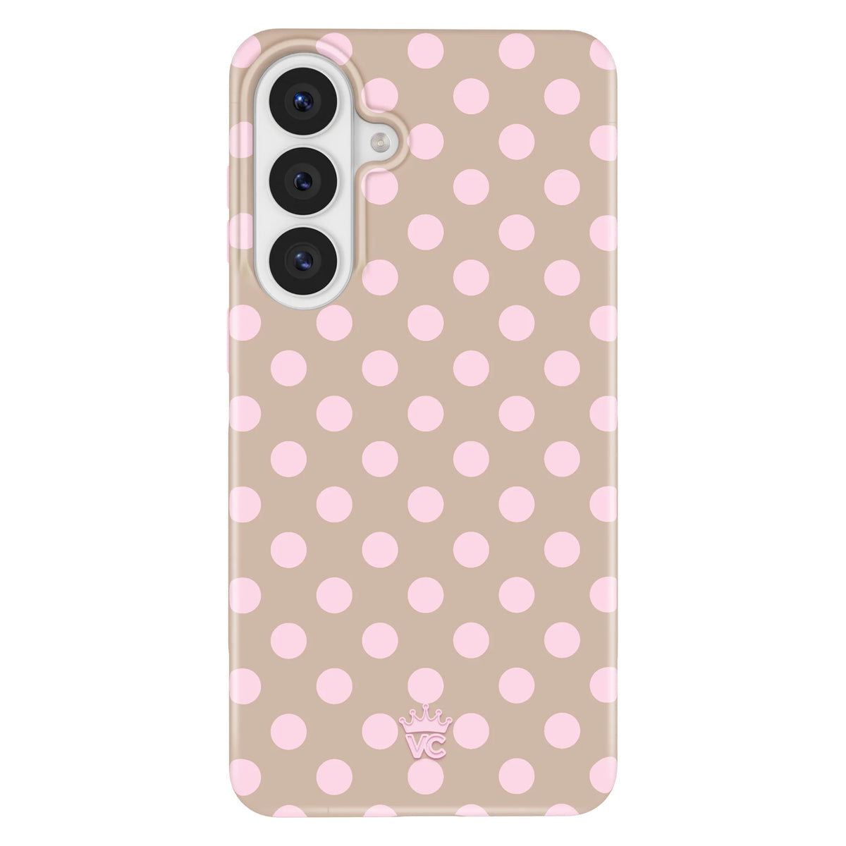 Brown Sugar Polka Dot Samsung Case